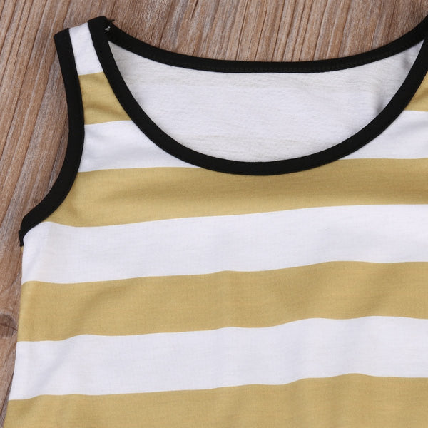 Striped Jumpsuit