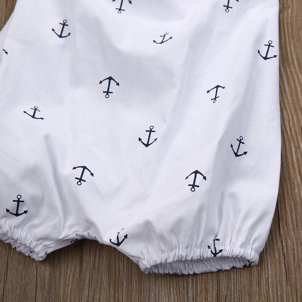 Anchors Away Romper  Set