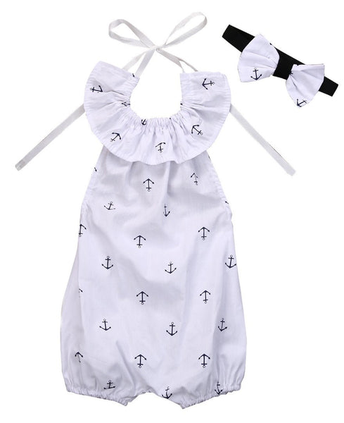 Anchors Away Romper  Set