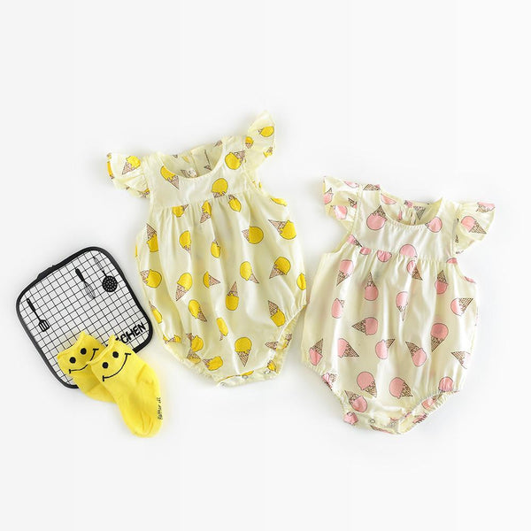 Bodysuits - Ice Cream Baby Romper