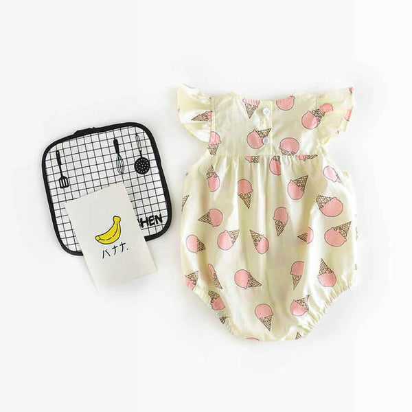 Bodysuits - Ice Cream Baby Romper
