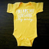 Bodysuits - Sunshine