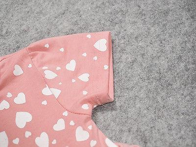 Dresses - Pink Heart Dress