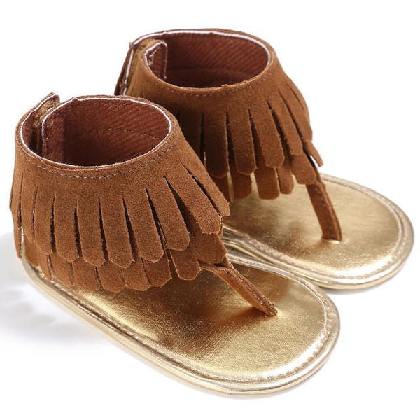 Footwear - Fringe Princess Sandals