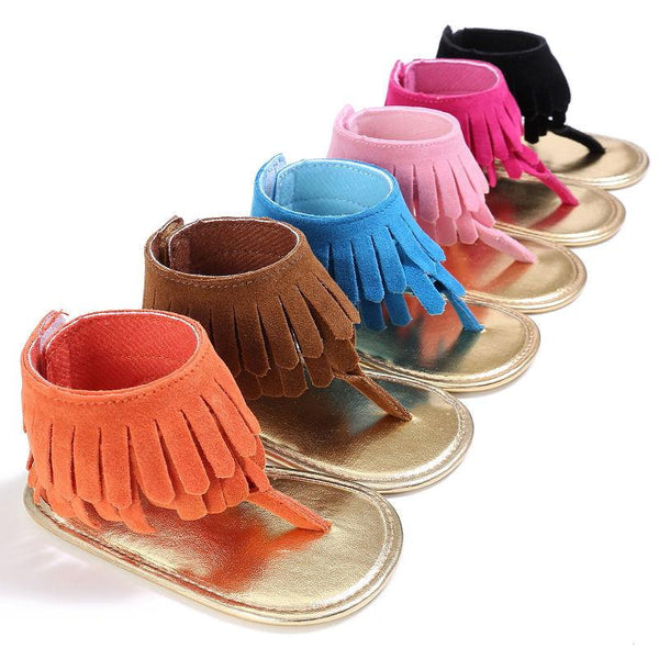 Footwear - Fringe Princess Sandals
