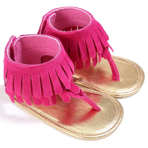 Footwear - Fringe Princess Sandals