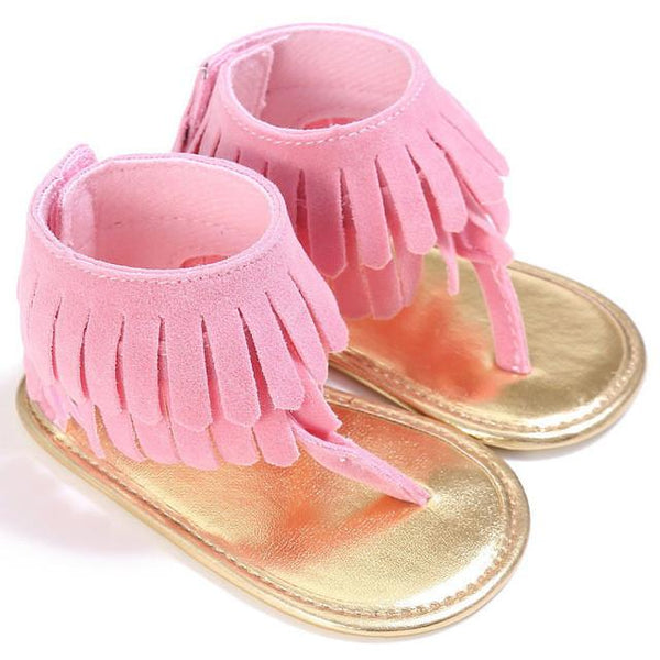 Footwear - Fringe Princess Sandals