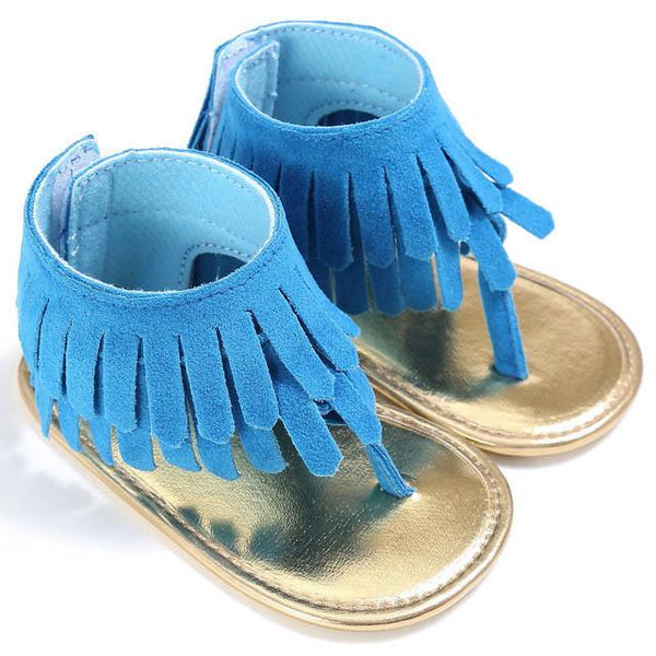Footwear - Fringe Princess Sandals