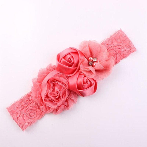Headband - Flower Lace Headband