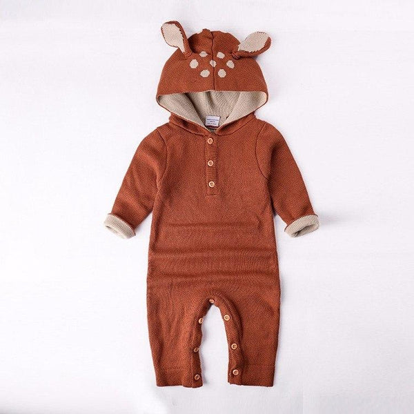 Jumpsuit - Knitted Animal Jumpsuit