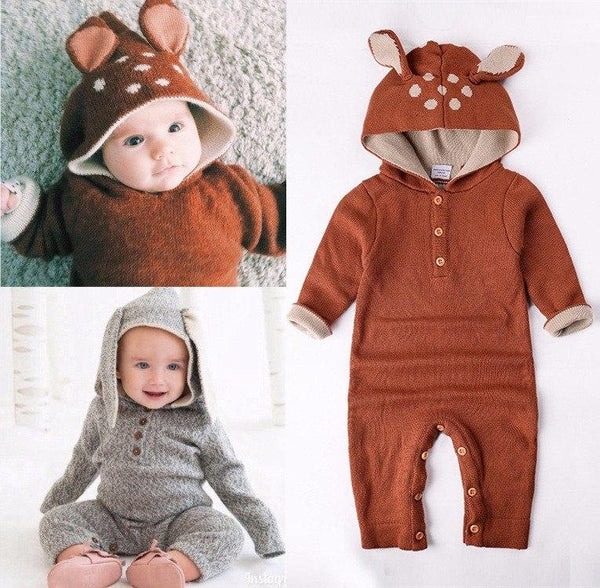 Jumpsuit - Knitted Animal Jumpsuit