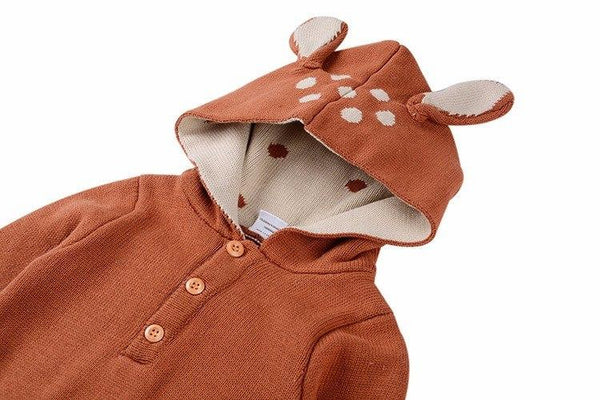 Jumpsuit - Knitted Animal Jumpsuit