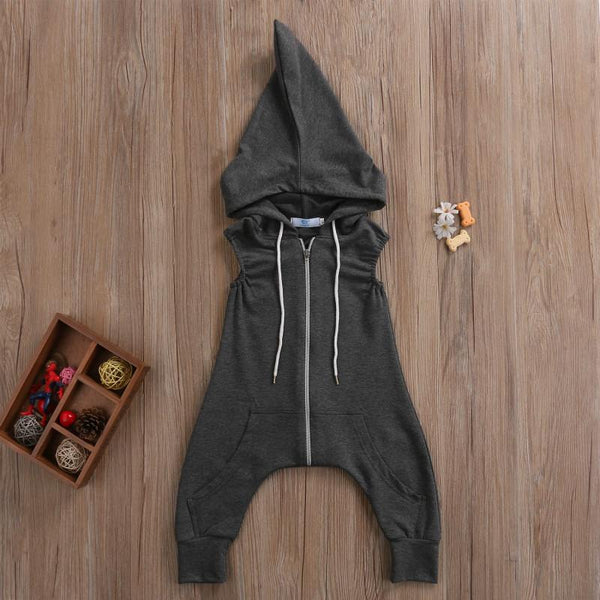 Jumpsuit - Sleeveless Jumpsuit