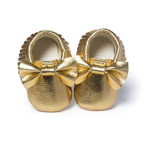 Moccasins - Baby Mocs - Bow
