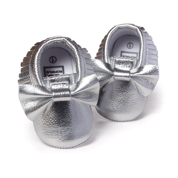 Moccasins - Baby Mocs - Bow