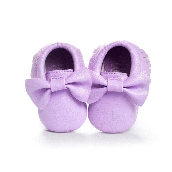 Moccasins - Baby Mocs - Bow