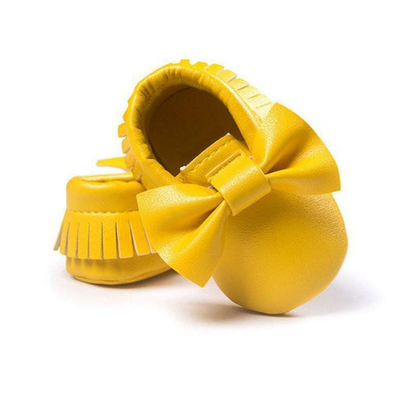 Moccasins - Baby Mocs - Bow