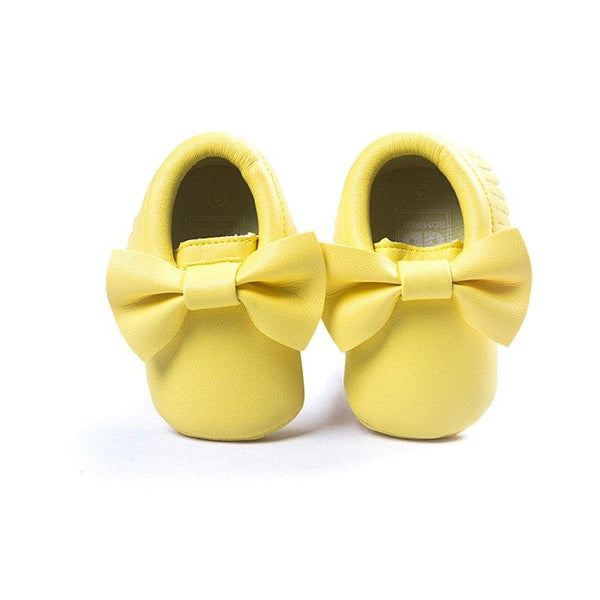 Moccasins - Baby Mocs - Bow