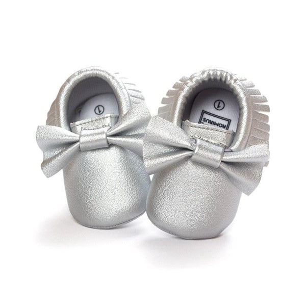 Moccasins - Baby Mocs - Bow