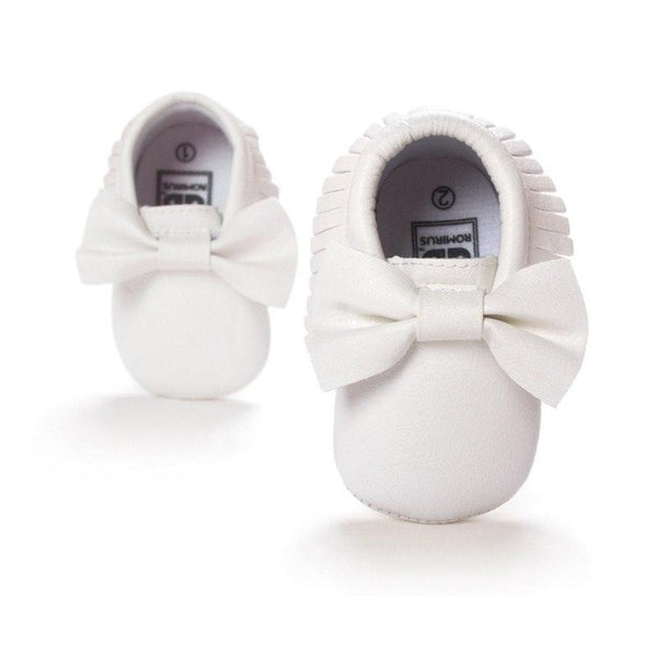 Moccasins - Baby Mocs - Bow