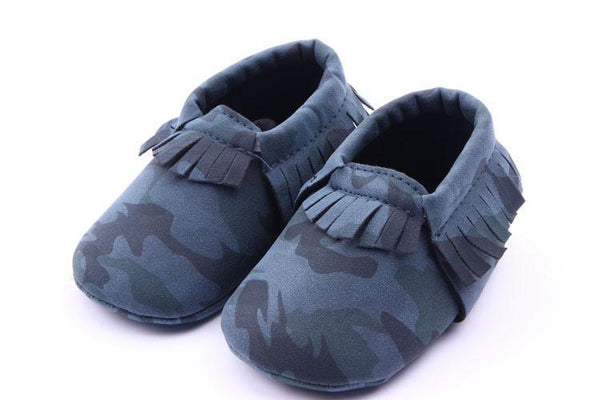 Moccasins - Baby Mocs - Camo