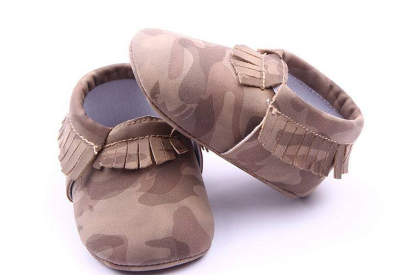Moccasins - Baby Mocs - Camo