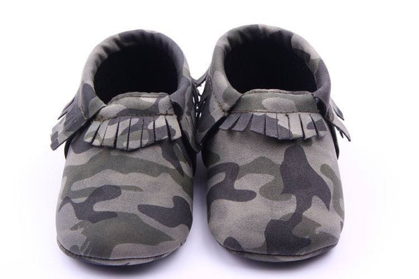 Moccasins - Baby Mocs - Camo