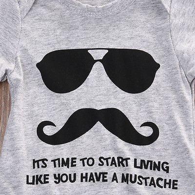 Onesie - Mustache