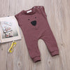Romper - Beary Burgundy