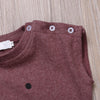 Romper - Beary Burgundy