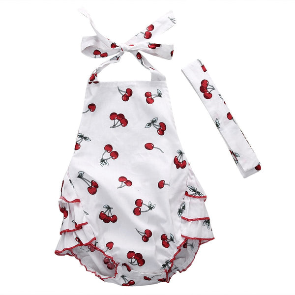 Romper - Cherry Baby Romper