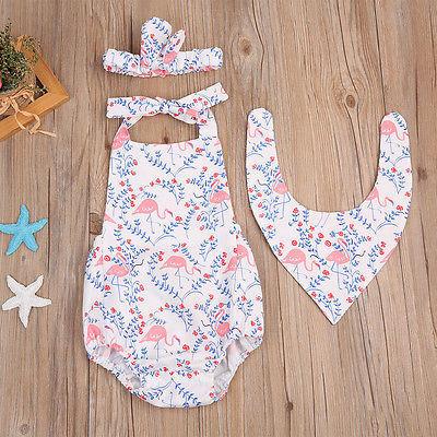 Romper - Flamingo Romper Set