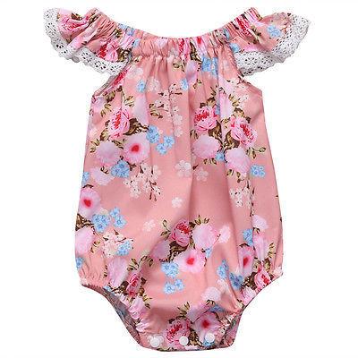 Romper - Jane Flower Baby Romper