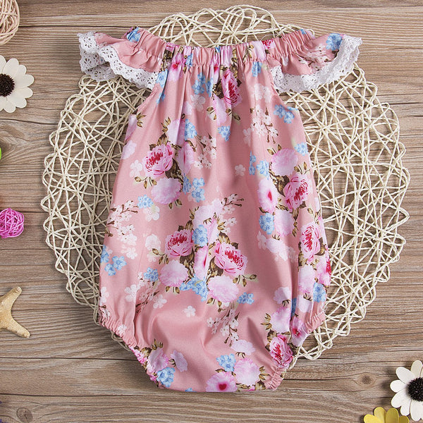 Romper - Jane Flower Baby Romper