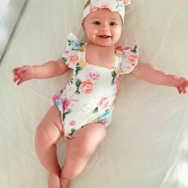 Rompers - Jasmyne Baby Girl Romper