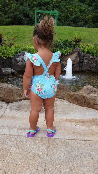 Rompers - Jocelyn - Floral Baby Romper