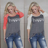 T-Shirts - Happy
