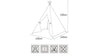 Tent - Lace Teepee Tent