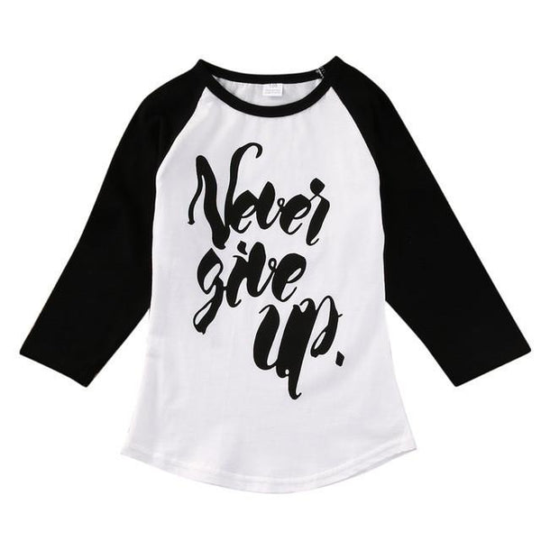 Tshirt - Never Give Up