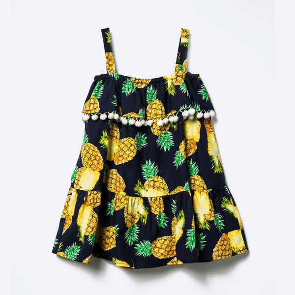 Pineapple Baby Dress