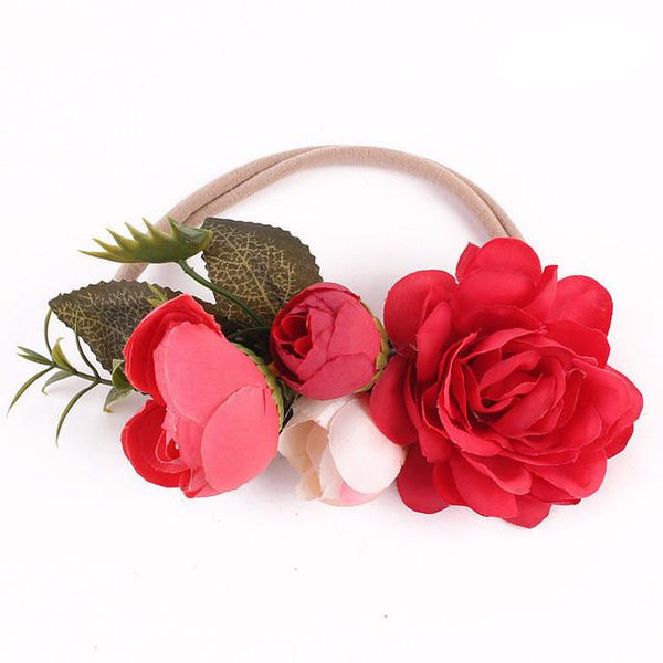 Flower Front Headband