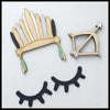 Wall Art - Lashes Wall Decor